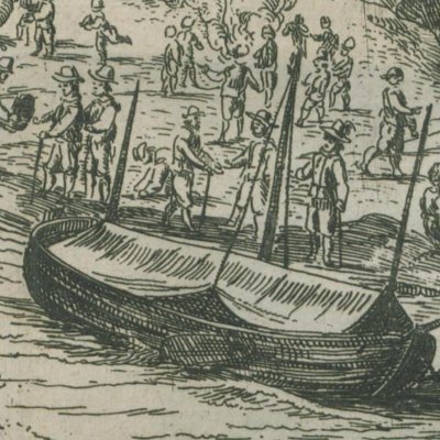 Commerce le long de la rivière (Voyage de Bontekoe, 1647)