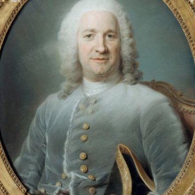 Portrait de Jean Pâris de Montmartel - Maurice-Quentin de la Tour